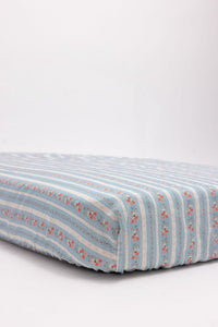 Marianne - Linen Crib Sheet