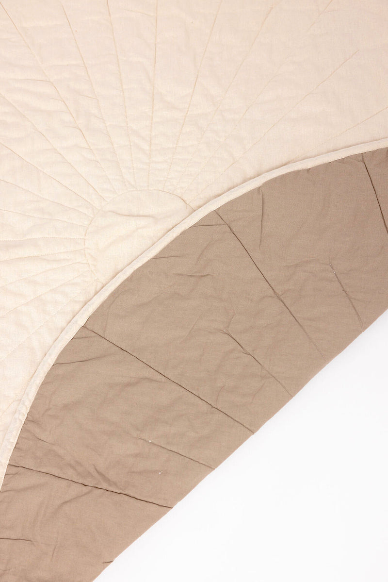 Sparrow/Desert Lark - Linen Quilted Playmat