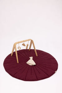 Grackle/Sparrow - Linen Quilted Playmat