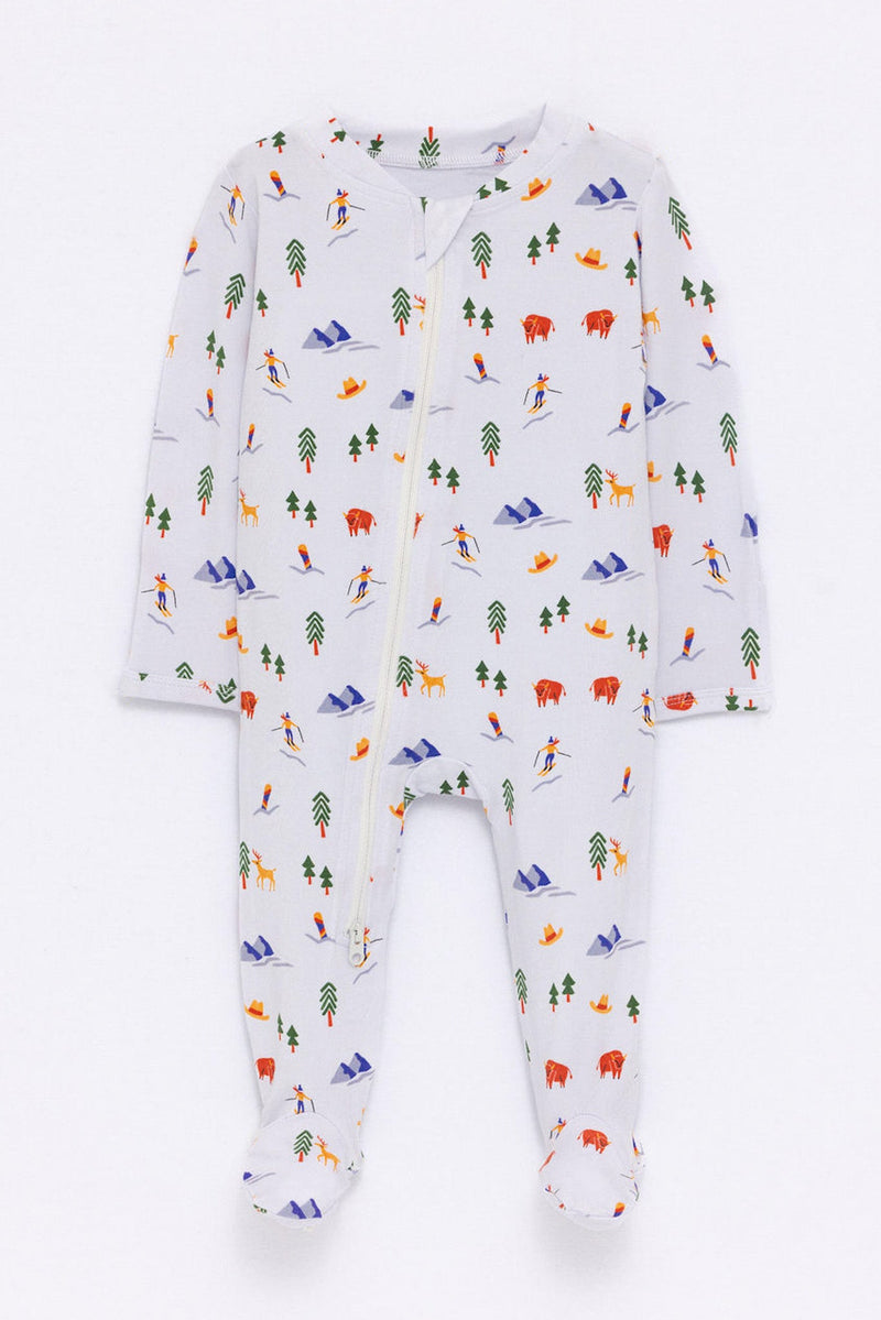 Jackson Hole - CloudBlend™ Footed Pajamas