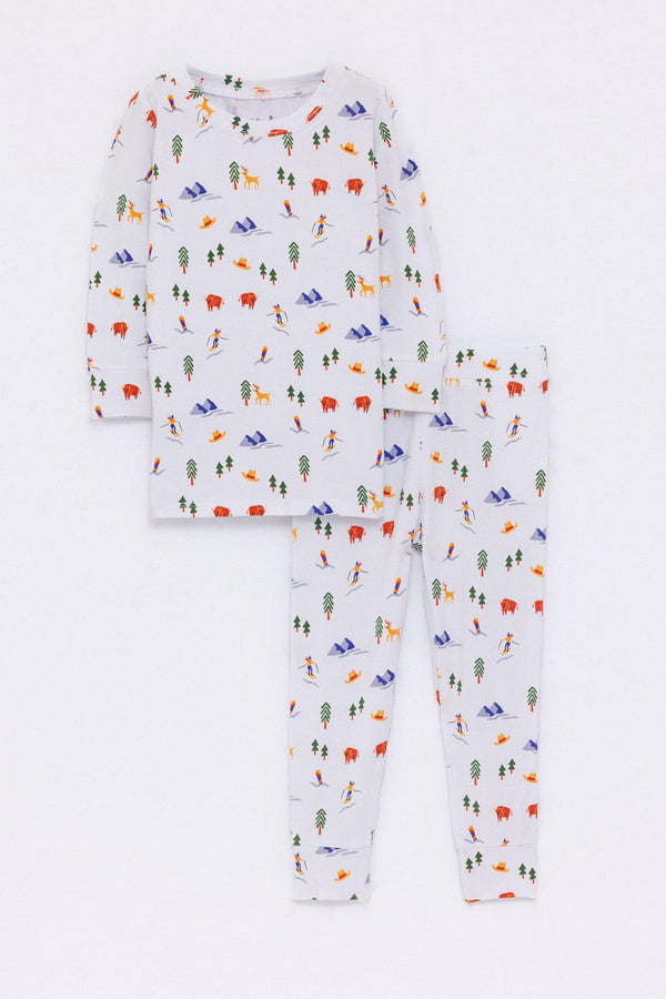 Jackson Hole - CloudBlend™ Long Sleeve Pajamas Set
