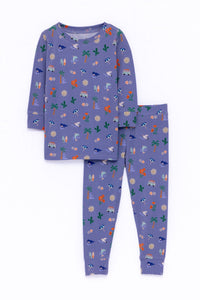 San Diego - CloudBlend™ Long Sleeve Pajamas Set