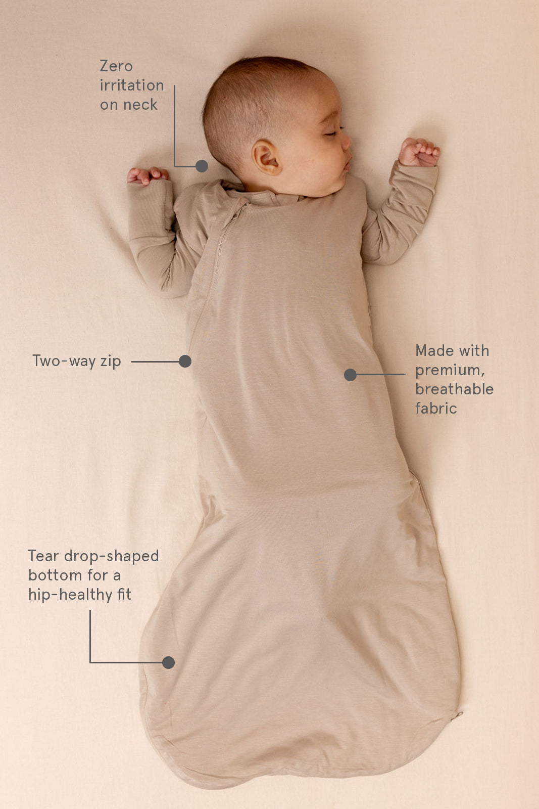 Cormorant - CloudBlend™ Sleep Sack TOG 2.5