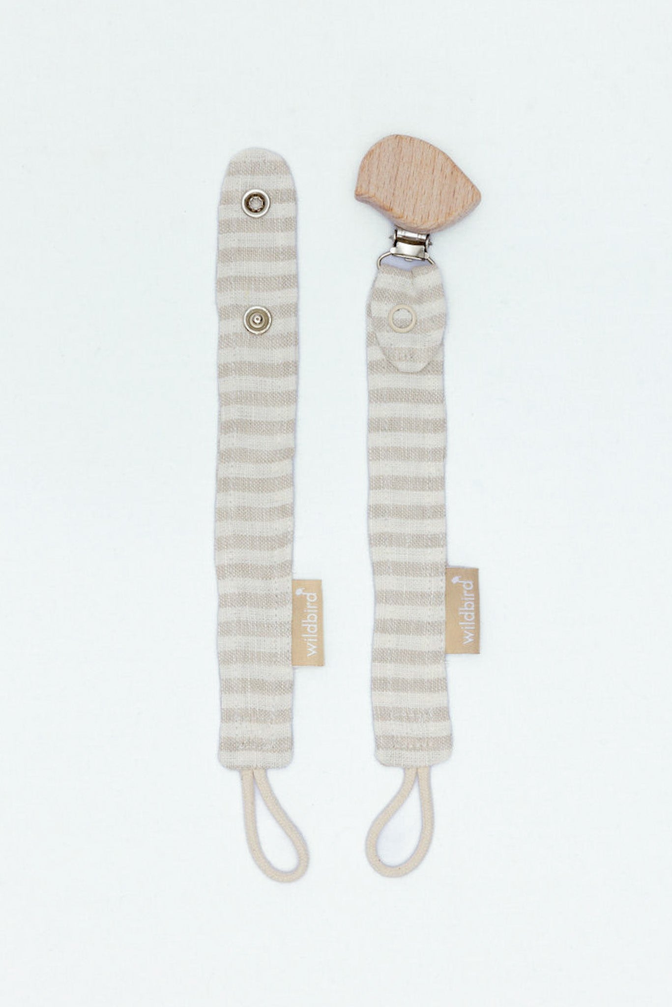 Swan - Pacifier Clip Set